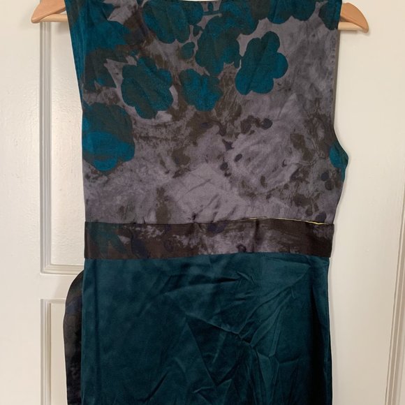 Elie Tahari vintage silk top 💛💚 - Picture 6 of 9